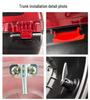 Universal Electric Bicycle Trunk Rack with Backrest and Storage Box