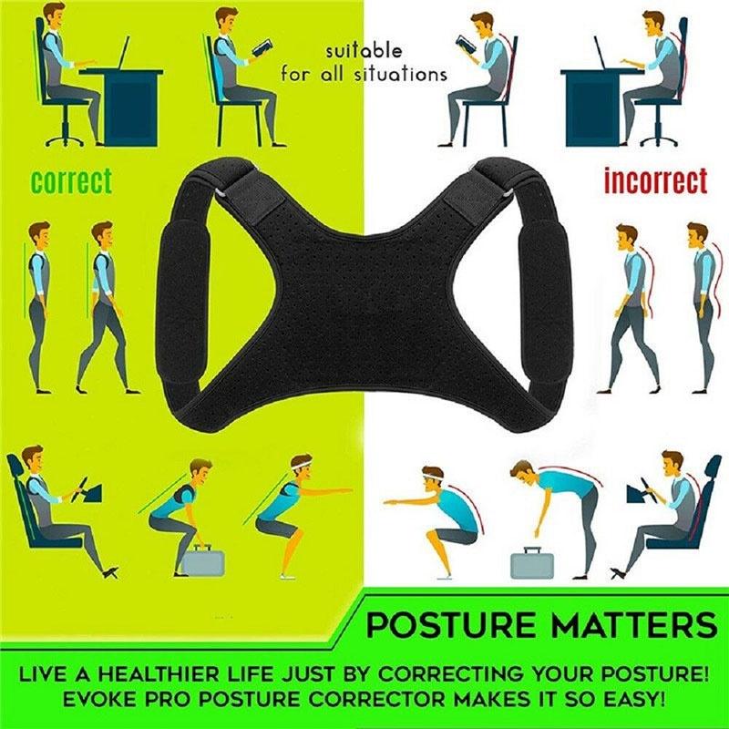 Versatile Back Posture Correction Shoulder Support Belt For Men And Women