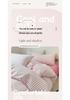 Pure Cotton Four-Piece Bedding Set: Striped Duvet Cover, Bed Sheet for Dorms, A-Class Washed Cotton, Perfect for All Seasons.