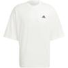 Solid Color Brand Logo Print Crew Neck T-Shirt Men Tops White H61129
