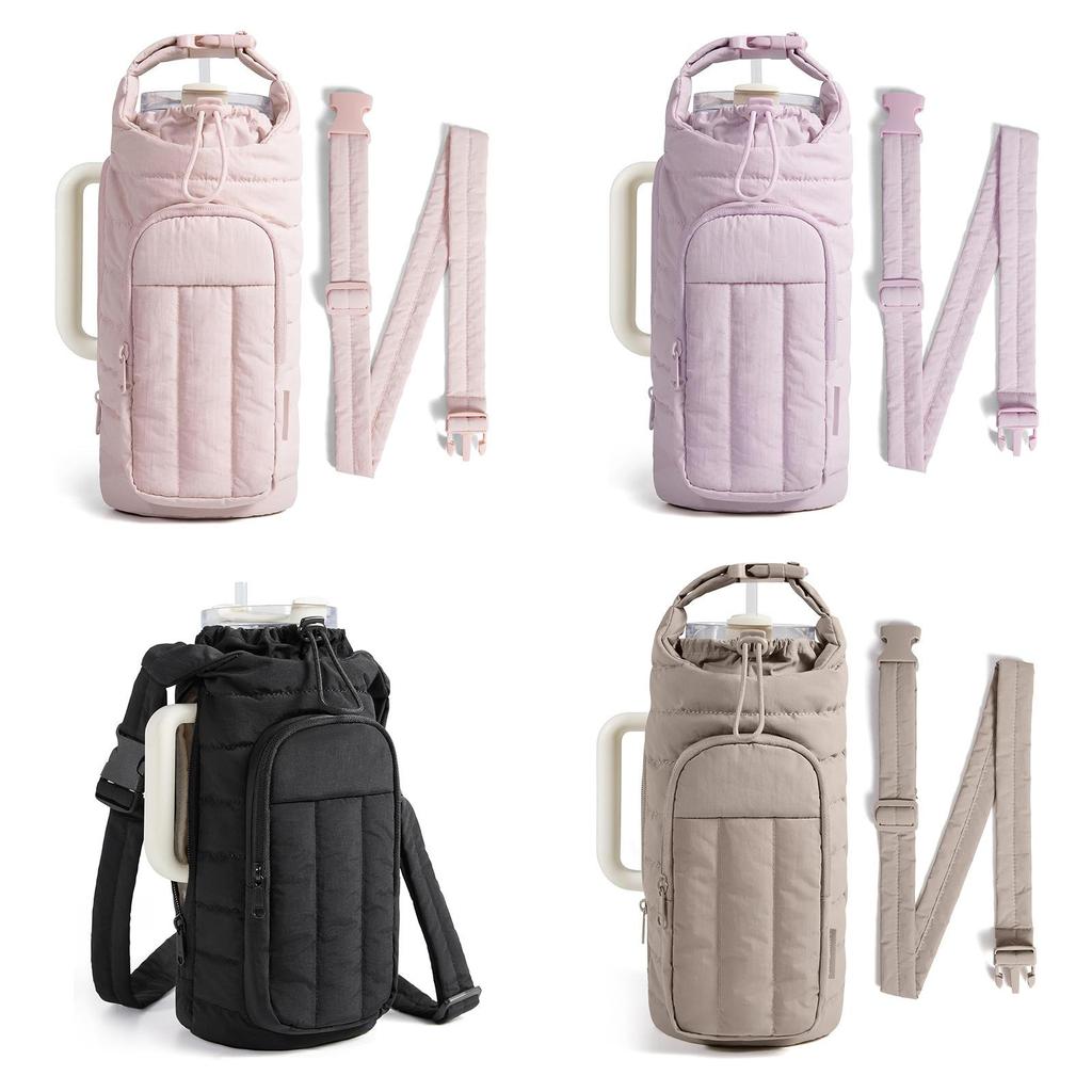 Universal Travel Water Bottle Bag For Outdoor Sports With Large Capacity And Multifunctionality