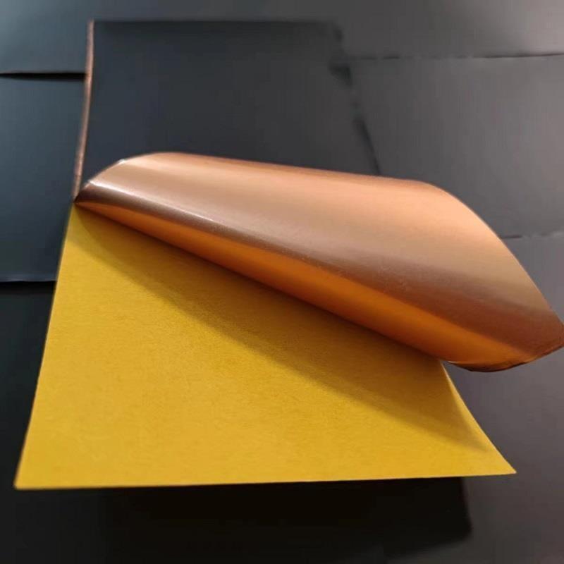 Customizable Width Option SelfAdhesive Coppers Foil Tape for Heat Dissipation in Phones Tablets Carbon Material