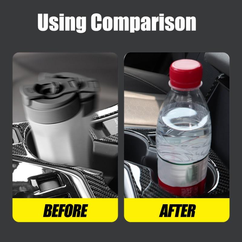 Limitator Canelură Cupă Auto Inserție Cupă Băutură Covoraș de Perete Antiderapant Gel de Siliciu Elastic Anti Vibrații Pad Protector Stabilizator Cupă Apă