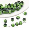 10 Pack Resin Pumpkin Beads Colorful Beads Handmade Craft Beads for Creative Hand Strands and Necklace Accessories