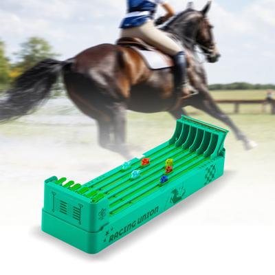 Tabletop Games Set Electronic Horse Race Board Game Battery Powered Horse Racing Machine Set Interactive Family Party Toy