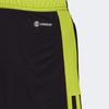 Adidas Tiro Essentials Three Stripe Color Block Logo Elastic Waist Football Shorts Men Shorts Black Green HS0991