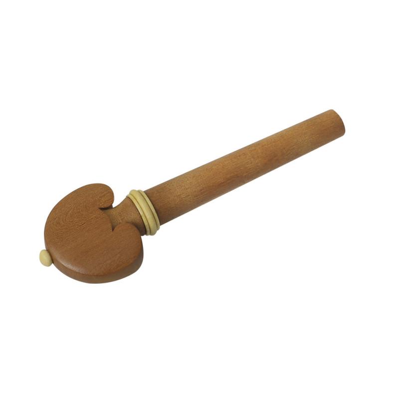Violin Spare Jujube Wood Violin Fitting 4/4 with Violin Chinrest  Tailpieces Pegs End