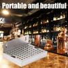 Modern Wall Mounted Nonrust Steel Draining Tray for Pubs and Kitchens with Delicate Design and Efficient Water Flows