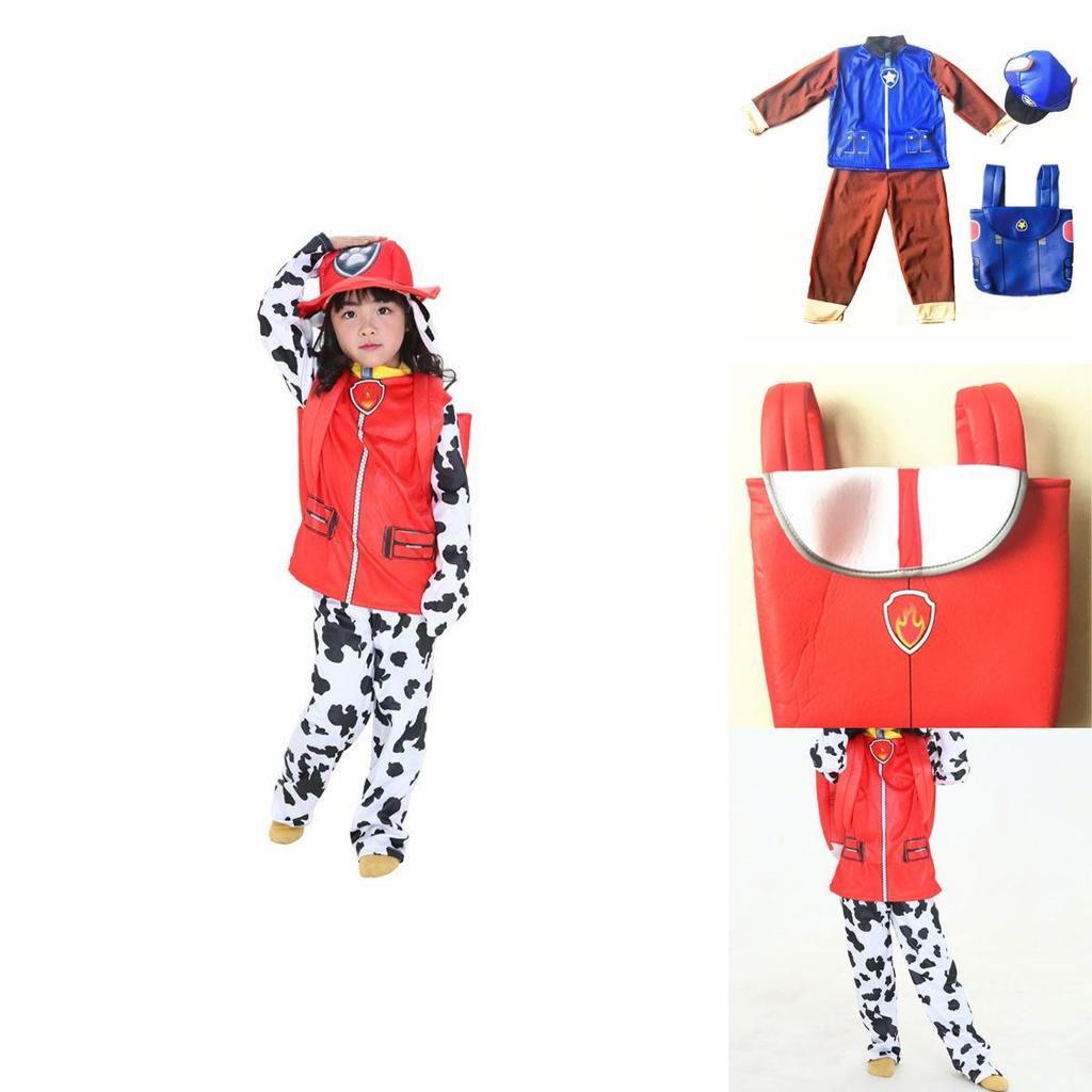 Costum Adorabil Cosplay Paw Patrol pentru Copii cu Marshall Chase Skye Ținută de Petrecere