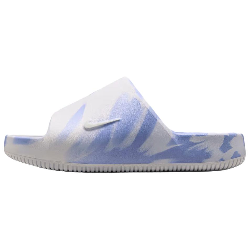 Nike Calm 2.0 Marble Pattern Soft Slide Sandals Women sandals Peak-White Sky-Blue II7271-101 35.5