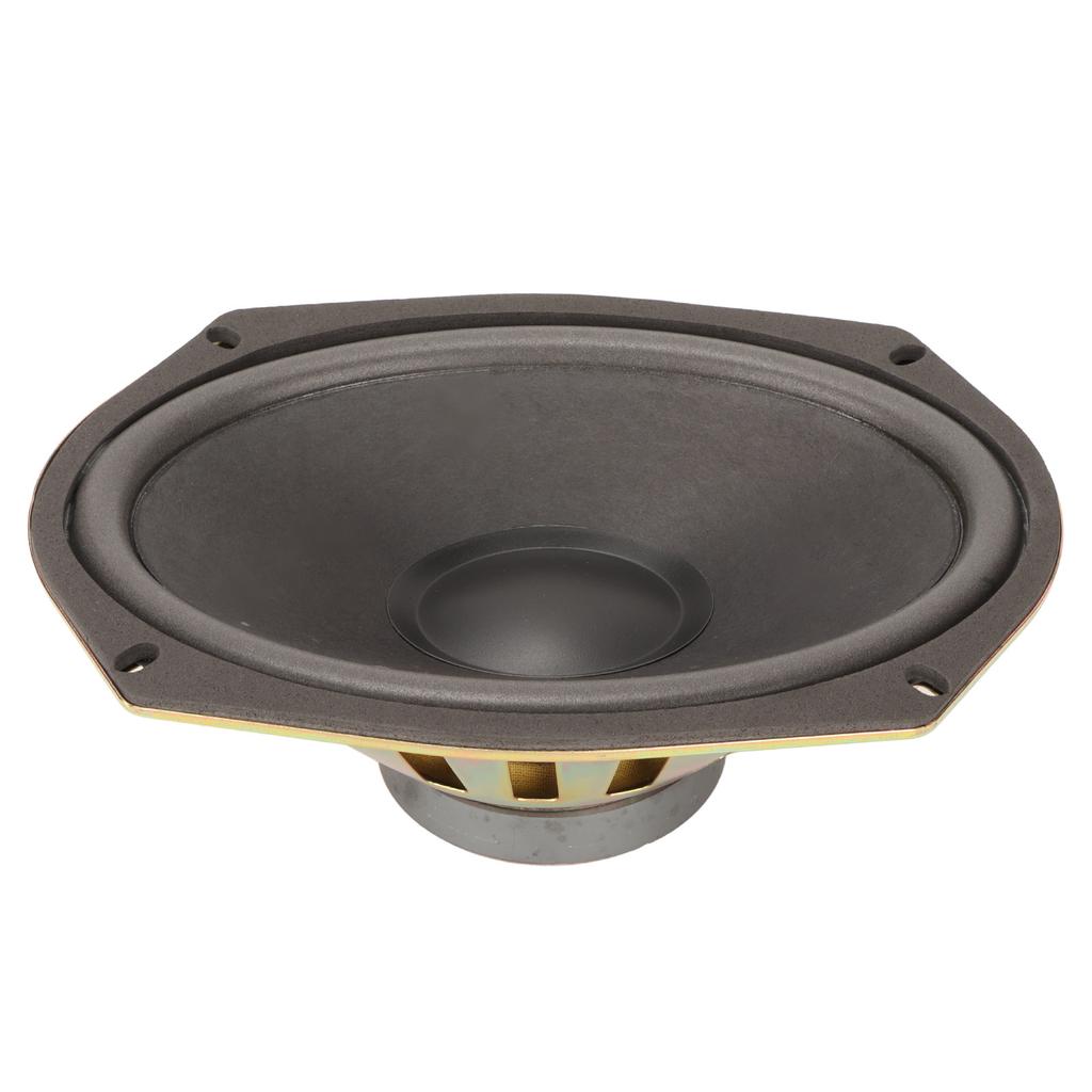 Autolautsprecher Reduzierte Verzerrung Mittelfrequenz 6x9in Koaxial 600W Schwarz Bass Autolautsprecher für Automodifikation