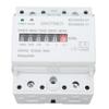 Electricity Watt Hour Meter Dual Color LED Indicator Rail Mount Single Phase Smart Home Energy Wattm