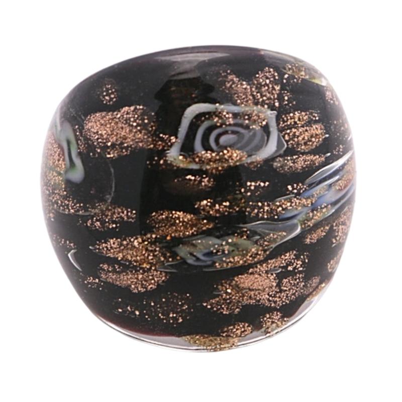 Anello Trendy Fatto a Mano in Murano Elegante Anello da Dito Etnico Moda Donna Gioielli per Festival Accessori Bohemien
