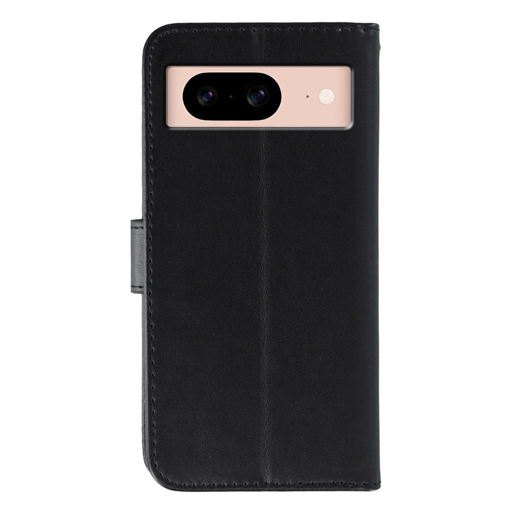 For Google Pixel 8a Case PU Leather Flip Wallet Phone Cover with Strap