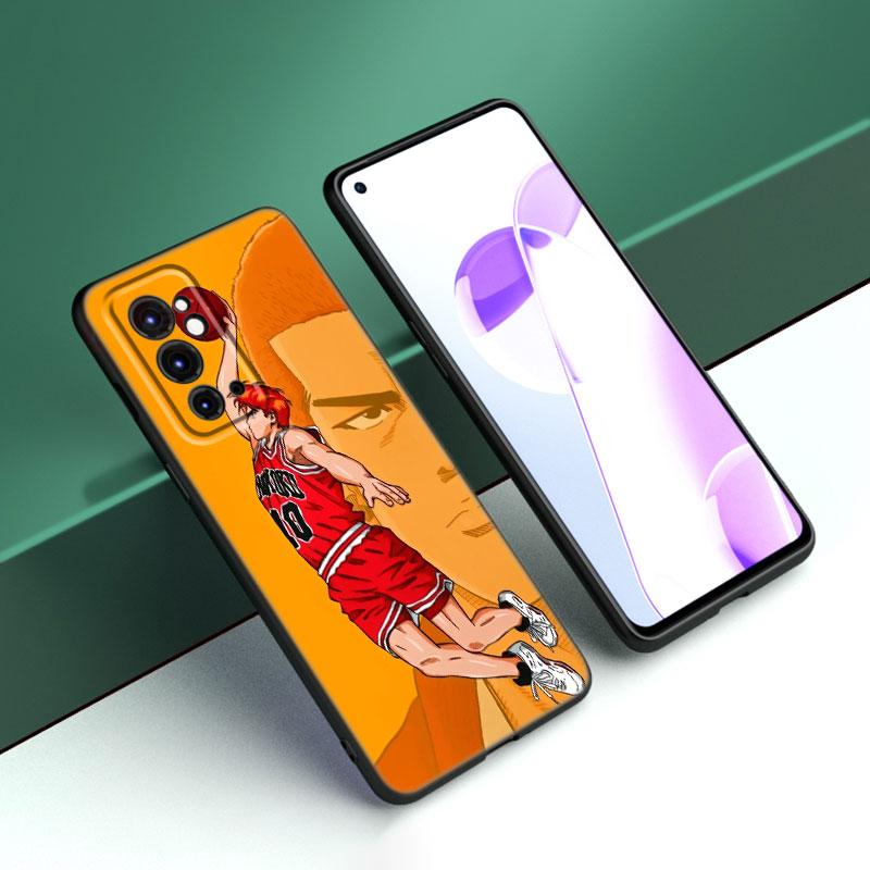 

Аниме Slam Dunk черный силиконовый чехол для телефона OnePlus 9 10 11 12 ACE 2V Pro 9RT 10T 10R Nord CE 2 3 Lite N10 N20 N30 5G OnePlus Nord CE3 5G