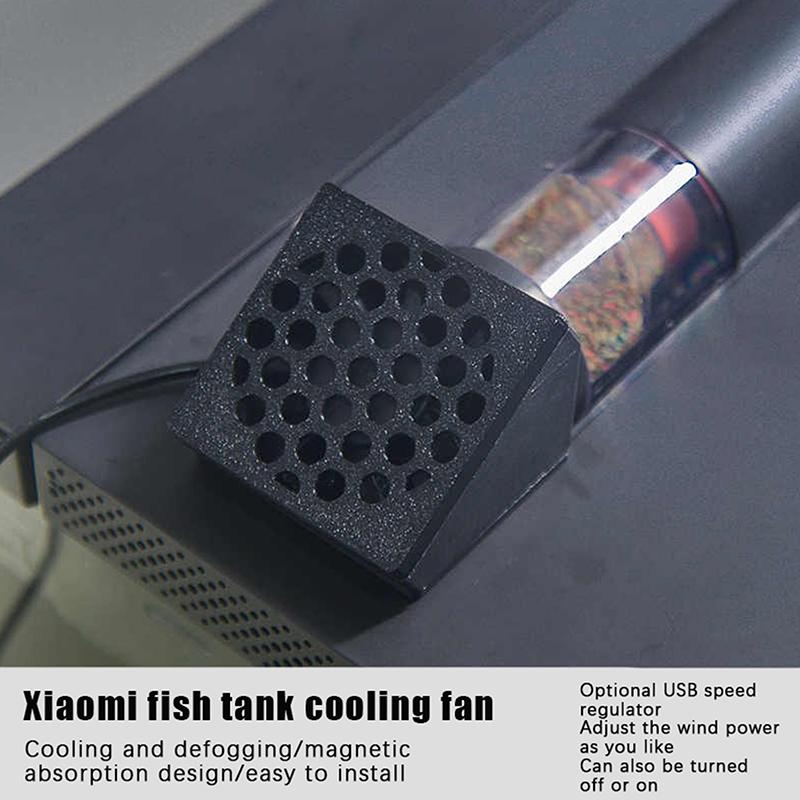 1 Satz Für Xiaomi Mijia Intelligentes Aquarium Kühlventilator Glas Beschlagen Entfeuchter Gebläse