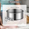 , Stainless Steel Food And Water Bowl for Cats