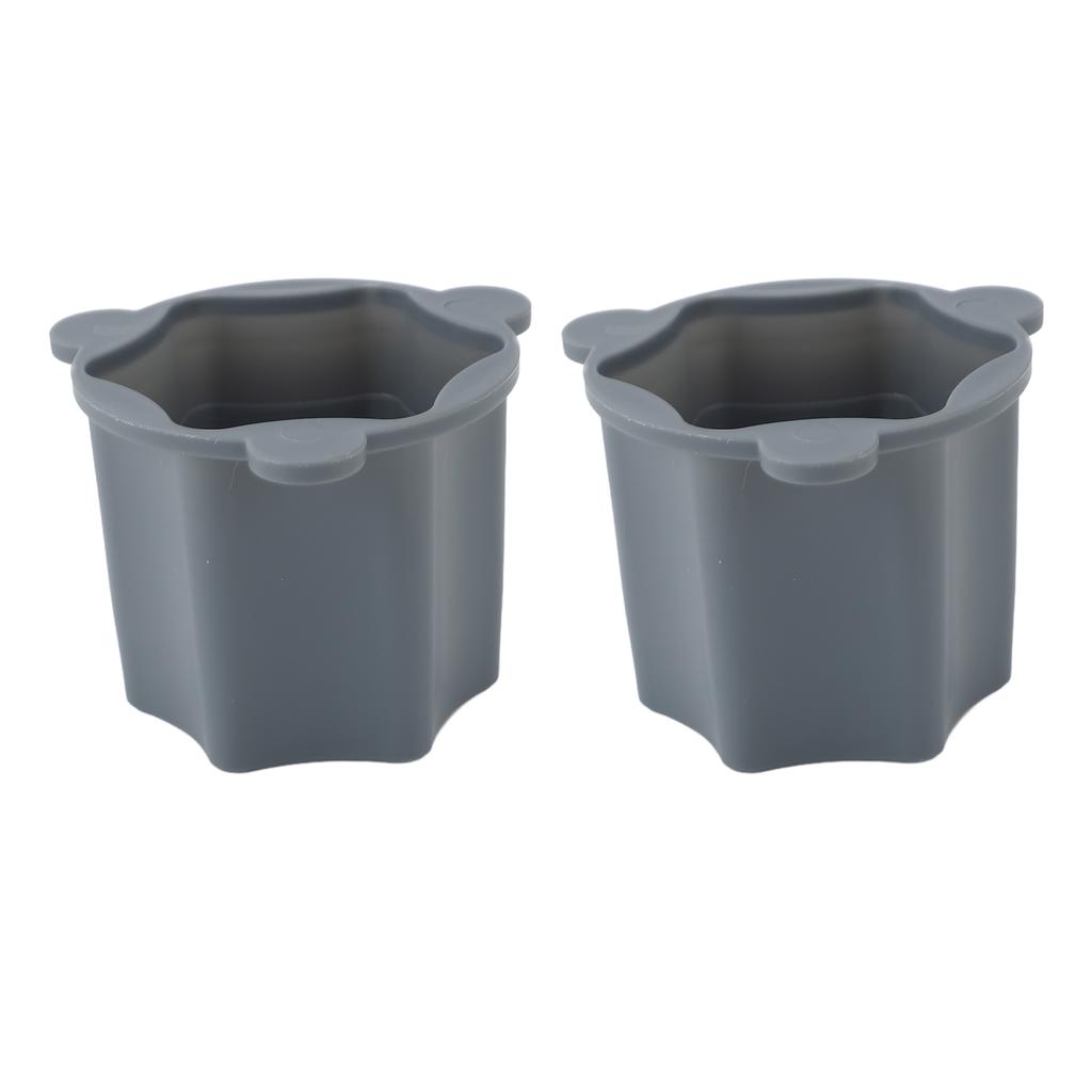 2Pcs Multifunctional Food Processor Main Base Part ABS Portable Cooking Blender Pot Base for Thermom