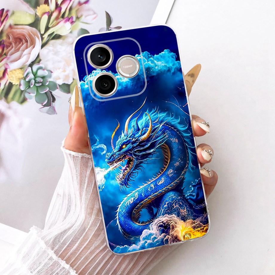 For Honor 600 Lite 500 Smart Phone Case Soft Clear Silicone Back Cover Butterfly Dragon Cat Floral Painting Funda Honor 600 Capa