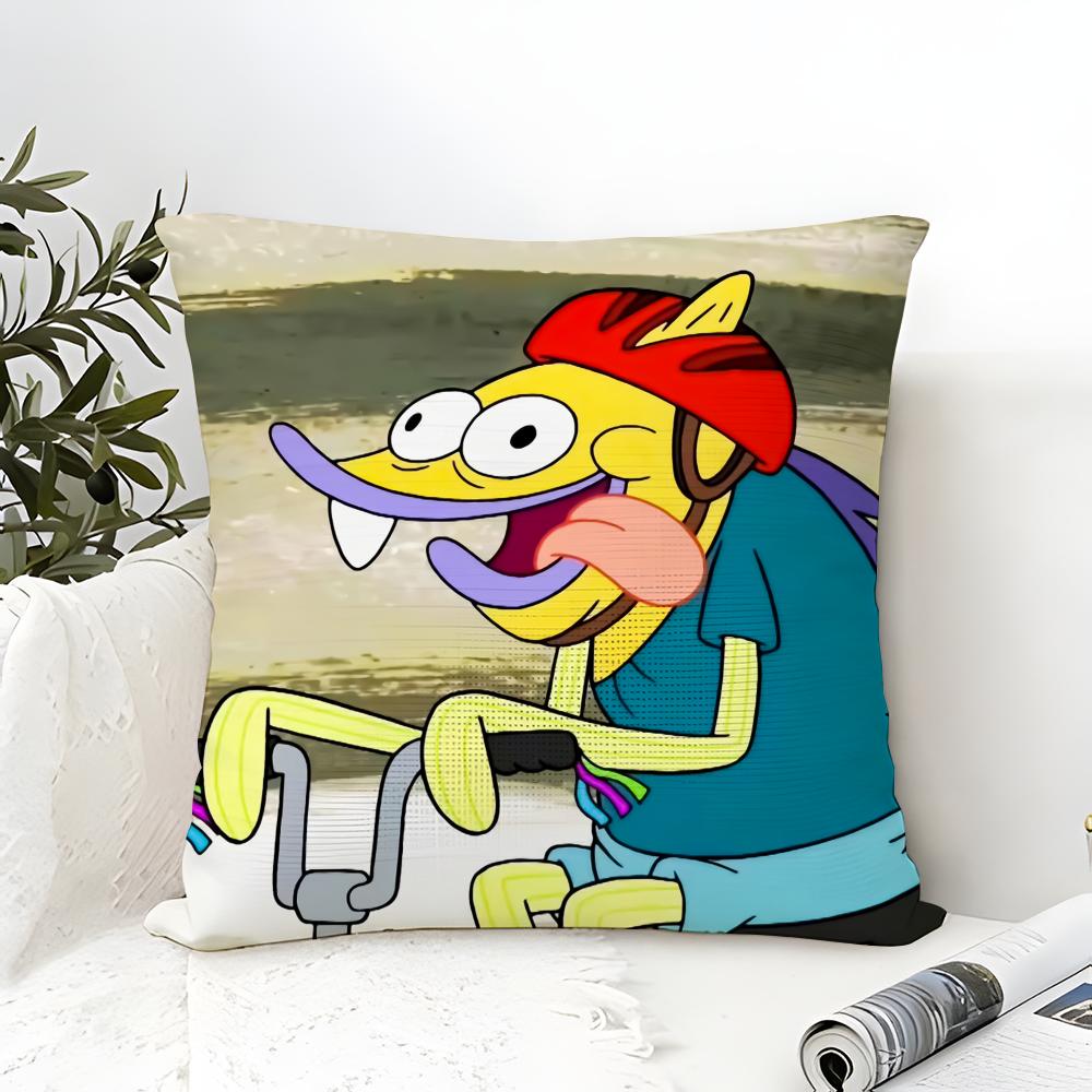 Cartoon Funny Beach Bikini Bottom Pillow Case Linen Pillow Case Sofa Home Decor Cushion Cover Cushion Cove