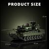 2306Pcs Modern Military Building Blocks Moc German Leopard 2A8 Main Battle Tank Model Boys' Educational High-Difficulty Toy