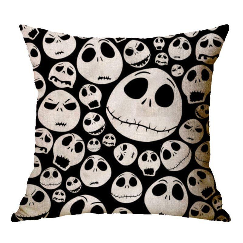 The Nightmare Before Christmas Cartoon Cushion Cover Perfect For Home Decor And Sofa