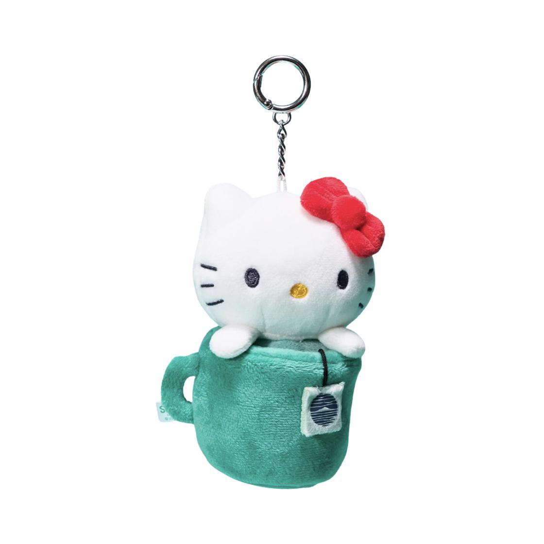 Sanrio x Osulloc Hello Kitty Tea Time Limited Edition Keyring ONE SIZE