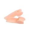 1Pair Little Toe Pinkie Foot Thumb Hallux Valgus Silicone Correction Gel Toe Bunion Guard Foot Care Toe Separator For Daily Use