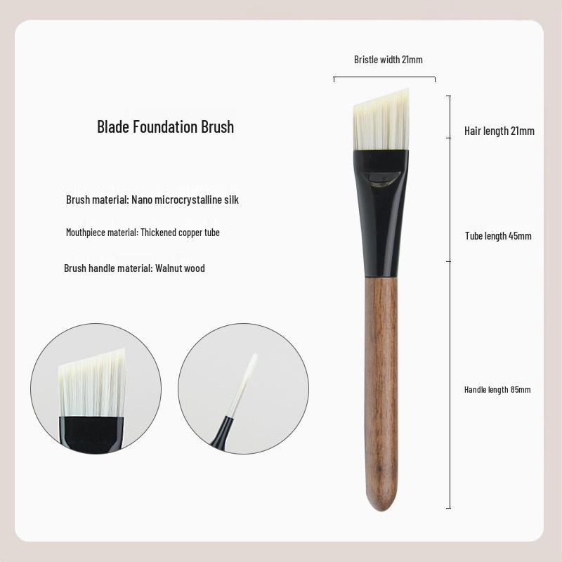 Phoenix Hall Bamboo Makeup Brush Set - Includes Small & Large Animal Hair Eyeshadow Brushes, Snow Fox Hair for Blending Detail.