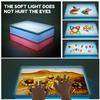 ABS children's handmade DIY sand painting box with built-in LED soft light imagination sand painting fun handmade art kit