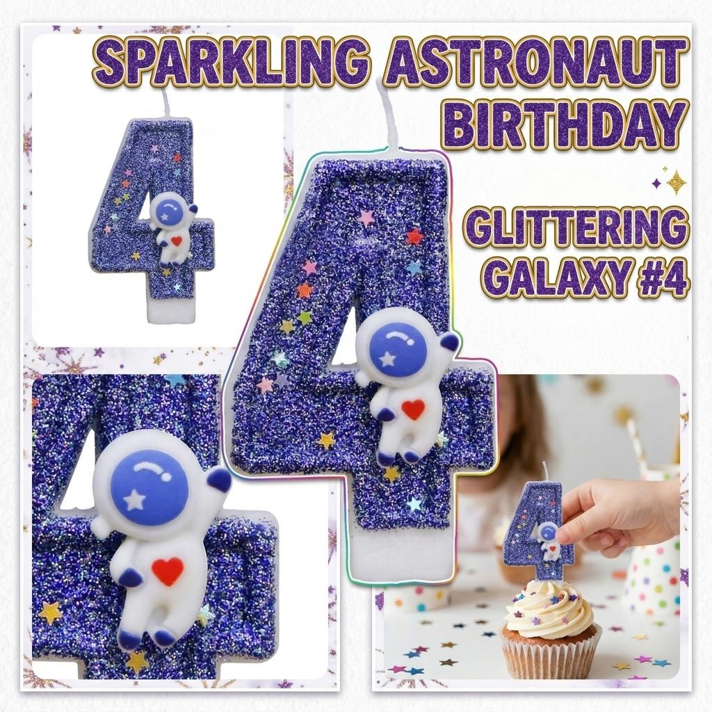 Fashion Cartoon Creative Birthday Candles Party Digital Candles