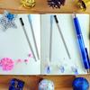 12 Pieces Ballpoint Pen Refills Replaceable Compatible with Cross Ballpoint 1.0 Mm 4.5 Inch Smooth Writing Quick Drying Refill with Black Velvet Bag,