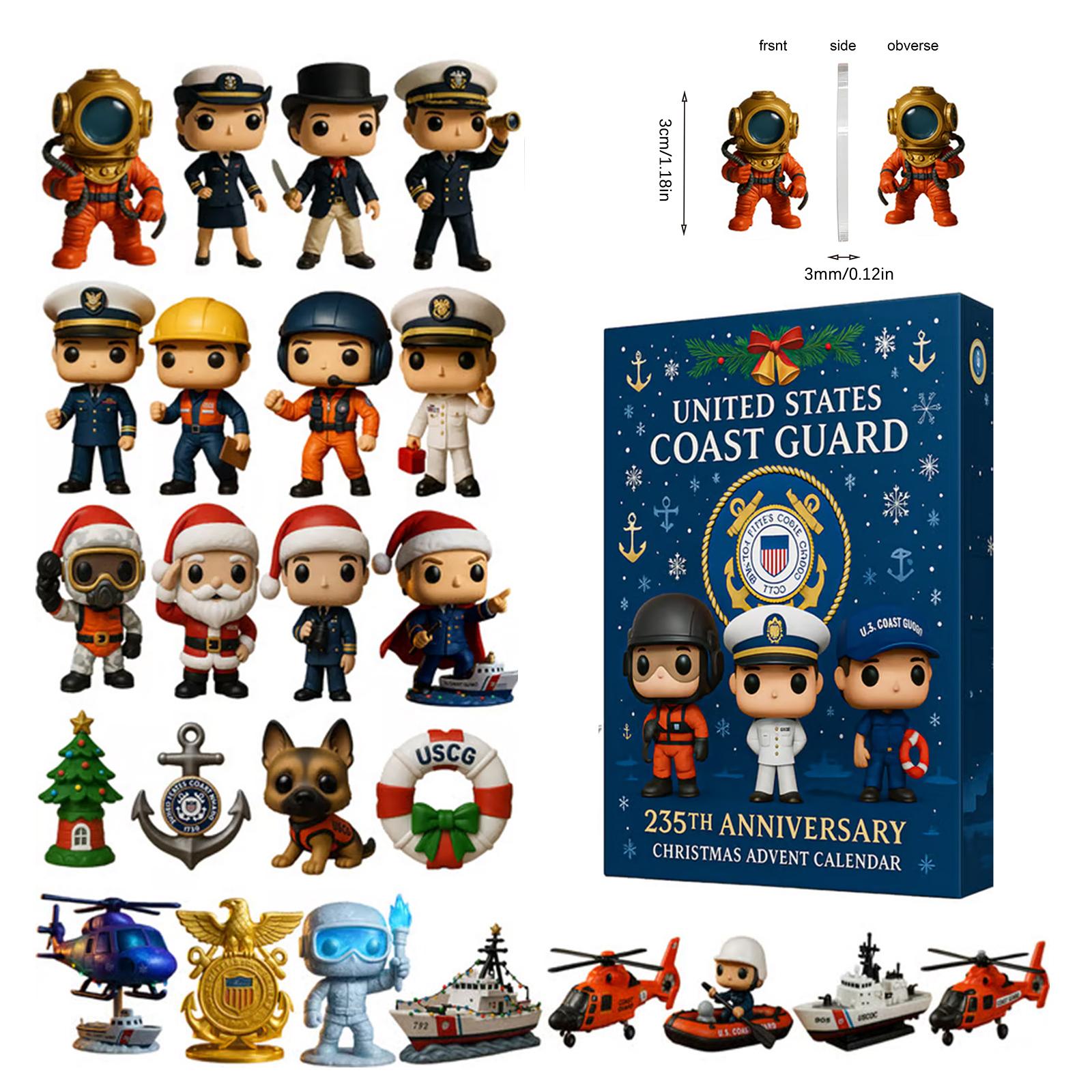 

Календарь обратного отсчета включает 24 подарка, календарь обратного отсчета и подарок-сюрприз One Size