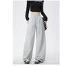 Women's Wide-Leg Quick-Dry Workwear Pants - Spring/Summer 2026, Loose-Fit, Sun Protection, Slimming Casual Wear