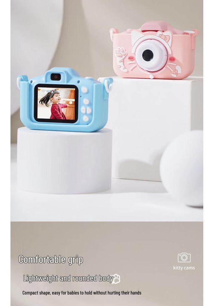 High-Pixel Children's Camera Toy for Photos and Videos - Perfect Girl's Birthday or Children's Day Gift X2-ZCM