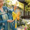 DIY Material Kit Twisted Stick Butterfly Lantern Handmade Butterfly Flower Lantern  Hanfu Props