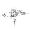 Stainless Steel Cookware Set 4 Soup Pots 2 Pans 1 Spatula 2 Spoons Kitchen Cooking Set for Home