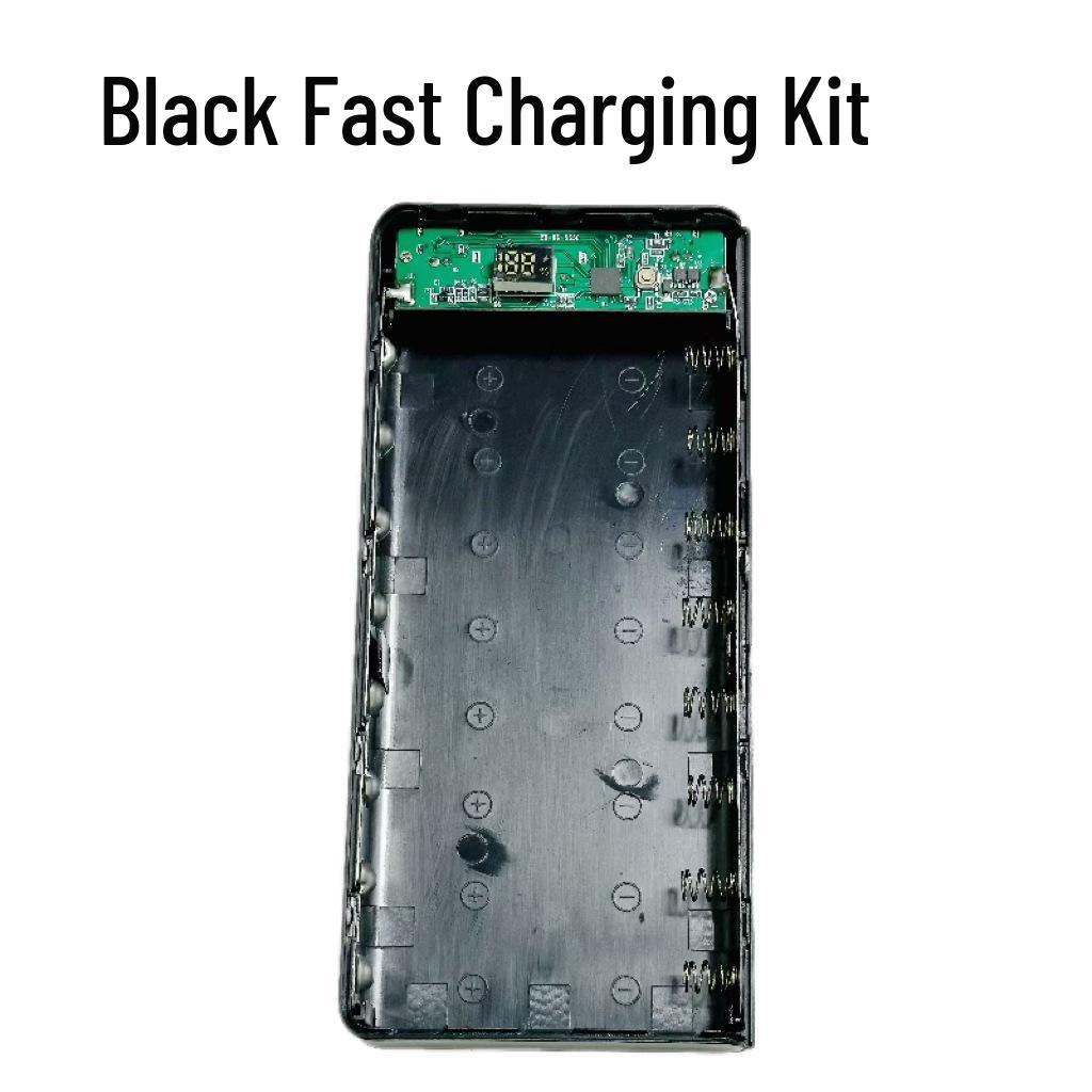 Solderless 8-Cell 18650 Power Bank Shell DIY Kit - Quick Charge Version