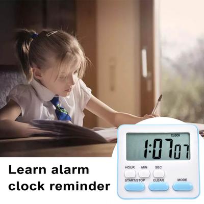Kitchen Timer for Cooking Magnetic Attraction On Fridge Oven Multifunctional Digital Timer with Large Display Time Count-up Clock Student Time Manager