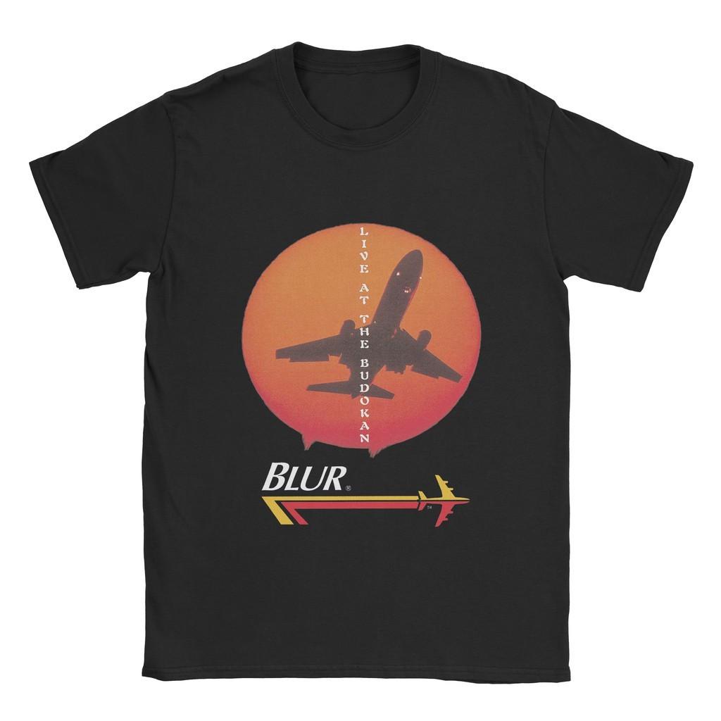 Blur Band Live At The Budokan Cotton Black T Shirt For Men Full Size UR083 XXXXL