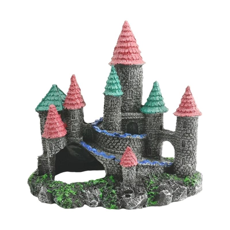 Aquarium Landscape Decorative Castles Aquariums Decorations Art Crafts Terrarium Habitat Ornaments