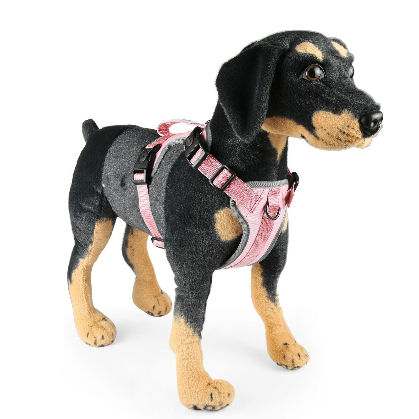 

FUNADD FA3001 Dog Vest Leash Pet Traction Rope Dog Training Walking Lead Leash Pink