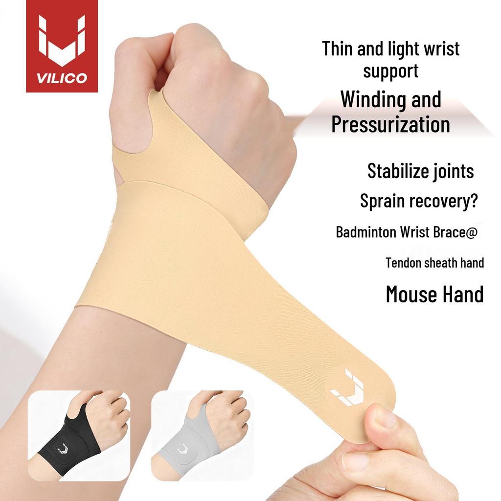Unisex Sports Wrist Brace for Tennis & Badminton - Joint and Tendon Support