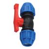 Water Pipe Joint Valve Switch with Quick Connector Leak Resistant Valve for PE Union Pipe Fittings and Plumbing Systems