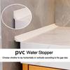 1pc1m/39.37 Inch Self-adhesive Waterproof Strip, Decorative Waterproof Strip for Dry Wet Separation Sealing Seam