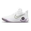 Nike KD Trey 5 IX Cushioning Slip Resistant Mid top Vintage Basketball Shoes Unisex White Blue Purple DJ6922-100(Team352-)