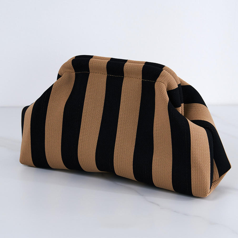 Flyweave Bag Flyweave Striped Bag Clutch Handbag Handbag Beach Bag For Everyday Travel Beach