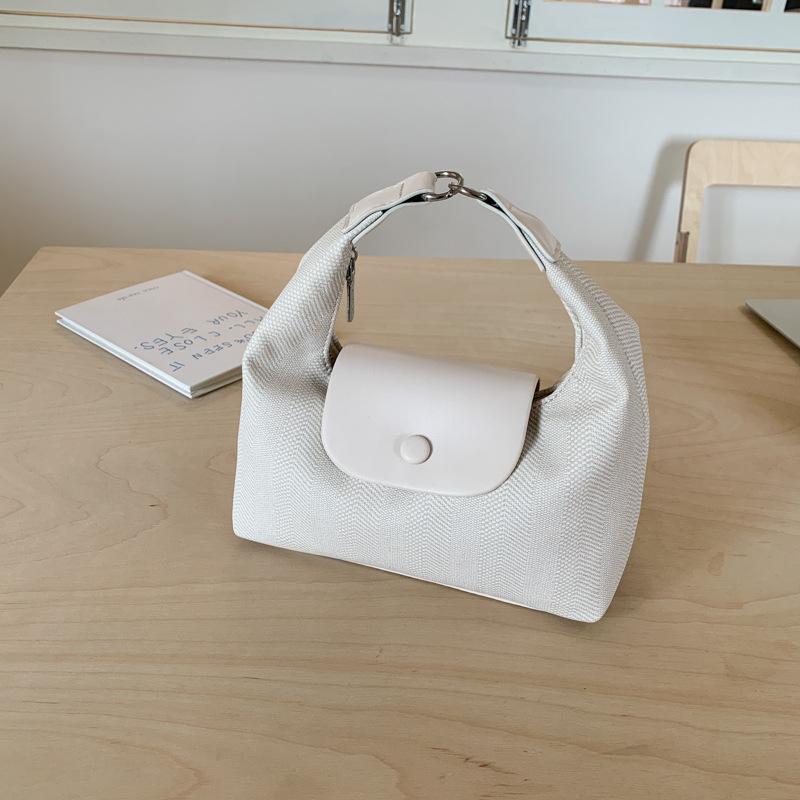 Niche high-end handbag small bag women's 2025 new simple pillow bag versatile shoulder messenger mobile phone bag