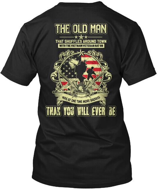 

VietNam Veteran Tshirt Made in the USA Size S to 5XL Unisex T-Shirt XXXXL