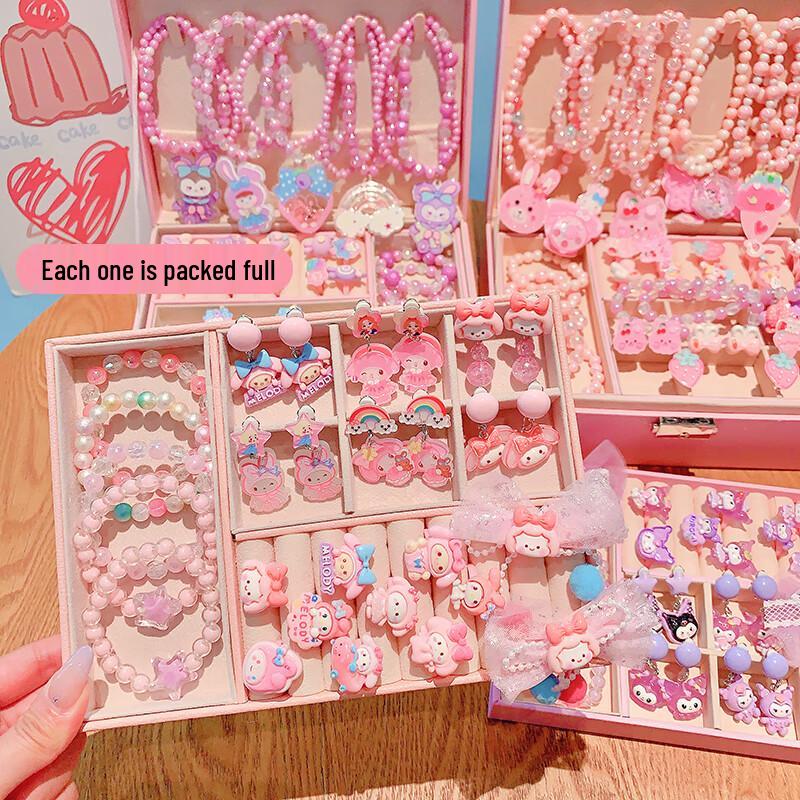 Duofei Cat Girls' Themed Necklace & Bracelet Gift Set